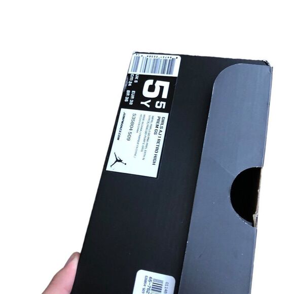 RARE Nike Air Jordan 1 Retro High Premium Imperial Purple Size 5.5 - Picture 5 of 16